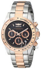 Invicta Speedway Grå/Rose-gulltonet stål Ø40 mm Invicta Speedway Grå/Rose-gulltonet stål Ø40 mm