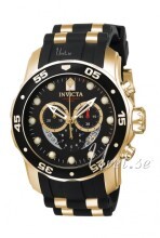 Invicta Pro Diver Sort/Gulltonet stål Ø48.8 mm Invicta Pro Diver Sort/Gulltonet stål Ø48.8 mm