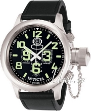 Invicta Russian Diver Sort/Lær Ø51.5 mm Invicta Russian Diver Sort/Lær Ø51.5 mm