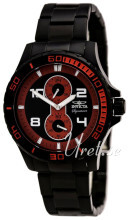Invicta Signature Sort/Stål Ø45 mm Invicta Signature Sort/Stål Ø45 mm
