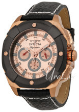Invicta Signature Rosegullfarget/Lær Ø44 mm Invicta Signature Rosegullfarget/Lær Ø44 mm
