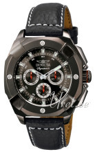 Invicta Signature II Sort/Lær Ø44 mm Invicta Signature II Sort/Lær Ø44 mm