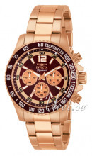 Invicta Signature II Brun/Rose-gulltonet stål Ø45 mm Invicta Signature II Brun/Rose-gulltonet stål Ø45 mm