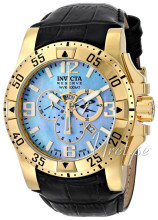 Invicta Excursion Blå/Lær Ø49.5 mm Invicta Excursion Blå/Lær Ø49.5 mm