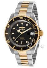Invicta Pro Diver Sort/Gulltonet stål Ø40 mm Invicta Pro Diver Sort/Gulltonet stål Ø40 mm