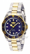 Invicta Pro Diver Mako Blå/Gulltonet stål Ø40 mm Invicta Pro Diver Mako Blå/Gulltonet stål Ø40 mm