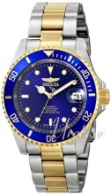 Invicta Pro Diver Blå/Gulltonet stål Ø40 mm Invicta Pro Diver Blå/Gulltonet stål Ø40 mm