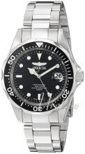 Invicta Pro Diver Mako Sort/Stål Ø39 mm Invicta Pro Diver Mako Sort/Stål Ø39 mm