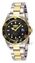 Invicta Pro Diver Sort/Gulltonet stål Ø39 mm Invicta Pro Diver Sort/Gulltonet stål Ø39 mm