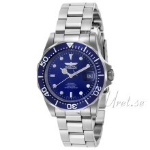 Invicta Pro Diver Blå/Stål Ø43 mm Invicta Pro Diver Blå/Stål Ø43 mm