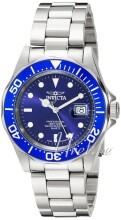 Invicta Pro Diver Blå/Stål Ø40 mm Invicta Pro Diver Blå/Stål Ø40 mm