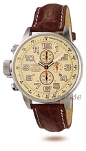 Invicta Force Beige/Lær Ø46 mm Invicta Force Beige/Lær Ø46 mm