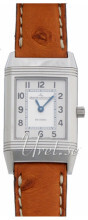 Jaeger LeCoultre Reverso Lady Stainless Steel Sølvfarget/Lær Jaeger LeCoultre Reverso Lady Stainless Steel Sølvfarget/Lær