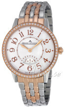 Jaeger LeCoultre Rendez-Vous Hvit/Rose-gulltonet stål Ø34 mm Jaeger LeCoultre Rendez-Vous Hvit/Rose-gulltonet stål Ø34 mm