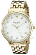 Kate Spade Hvit/Gulltonet stål Ø38 mm Kate Spade Hvit/Gulltonet stål Ø38 mm