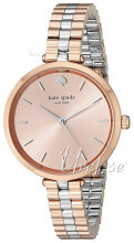Kate Spade Rosegullfarget/Rose-gulltonet stål Ø34 mm Kate Spade Rosegullfarget/Rose-gulltonet stål Ø34 mm