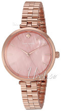 Kate Spade Rosa/Rose-gulltonet stål Ø34 mm Kate Spade Rosa/Rose-gulltonet stål Ø34 mm