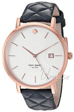 Kate Spade Metro Sølvfarget/Lær Ø38 mm Kate Spade Metro Sølvfarget/Lær Ø38 mm