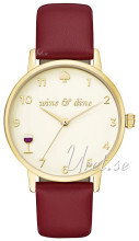 Kate Spade Metro Antikkhvit/Lær Ø34 mm Kate Spade Metro Antikkhvit/Lær Ø34 mm