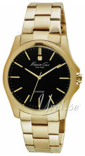 Kenneth Cole Genuine Diamond Sort/Gulltonet stål Ø44 mm Kenneth Cole Genuine Diamond Sort/Gulltonet stål Ø44 mm