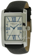 Kenneth Cole Mens Leather Sølvfarget/Lær Kenneth Cole Mens Leather Sølvfarget/Lær
