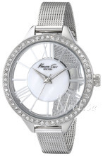 Kenneth Cole Ladies Steel Hvit/Stål Ø40 mm Kenneth Cole Ladies Steel Hvit/Stål Ø40 mm