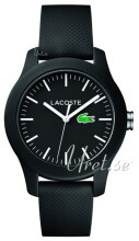 Lacoste Sort/Gummi Ø38 mm Lacoste Sort/Gummi Ø38 mm