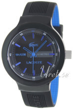 Lacoste Sort/Gummi Ø44 mm Lacoste Sort/Gummi Ø44 mm