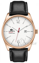 Lacoste Austin Hvit/Lær Ø44 mm Lacoste Austin Hvit/Lær Ø44 mm