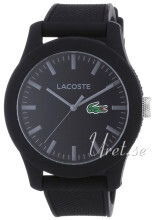Lacoste Sort/Gummi Ø42 mm Lacoste Sort/Gummi Ø42 mm