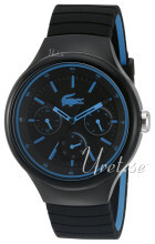 Lacoste Sort/Gummi Ø44 mm Lacoste Sort/Gummi Ø44 mm