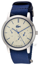 Lacoste Beige/Lær Ø44 mm Lacoste Beige/Lær Ø44 mm