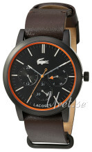 Lacoste Sort/Gummi Ø44 mm Lacoste Sort/Gummi Ø44 mm
