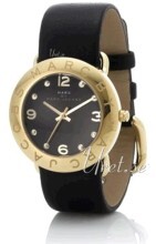 Marc by Marc Jacobs Amy Sort/Lær Ø36 mm Marc by Marc Jacobs Amy Sort/Lær Ø36 mm