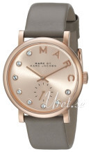 Marc by Marc Jacobs Baker Rosegullfarget/Lær Ø36 mm Marc by Marc Jacobs Baker Rosegullfarget/Lær Ø36 mm