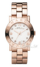 Marc by Marc Jacobs Amy Hvit/Rose-gulltonet stål Ø36 mm Marc by Marc Jacobs Amy Hvit/Rose-gulltonet stål Ø36 mm