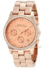 Marc by Marc Jacobs Henry Chrono Rosegullfarget/Rose-gulltonet s Marc by Marc Jacobs Henry Chrono Rosegullfarget/Rose-gulltonet s
