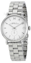Marc by Marc Jacobs Baker Hvit/Stål Ø36.5 mm Marc by Marc Jacobs Baker Hvit/Stål Ø36.5 mm