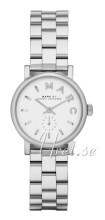Marc by Marc Jacobs Baker Hvit/Stål Ø28 mm Marc by Marc Jacobs Baker Hvit/Stål Ø28 mm