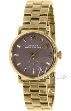 Marc by Marc Jacobs Baker Grå/Gulltonet stål Ø36.5 mm Marc by Marc Jacobs Baker Grå/Gulltonet stål Ø36.5 mm