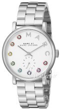 Marc by Marc Jacobs Baker Sølvfarget/Stål Ø37 mm Marc by Marc Jacobs Baker Sølvfarget/Stål Ø37 mm