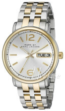 Marc by Marc Jacobs Dress Sølvfarget/Gulltonet stål Ø38 mm Marc by Marc Jacobs Dress Sølvfarget/Gulltonet stål Ø38 mm