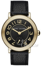 Marc by Marc Jacobs Sort/Lær Ø36 mm Marc by Marc Jacobs Sort/Lær Ø36 mm