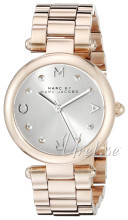 Marc by Marc Jacobs Dress Sølvfarget/Rose-gulltonet stål Ø34 mm Marc by Marc Jacobs Dress Sølvfarget/Rose-gulltonet stål Ø34 mm