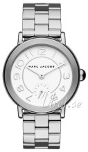 Marc by Marc Jacobs Dress Hvit/Stål Ø37 mm Marc by Marc Jacobs Dress Hvit/Stål Ø37 mm