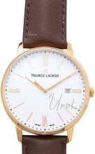Maurice Lacroix Eliros Date Hvit/Lær Ø40 mm Maurice Lacroix Eliros Date Hvit/Lær Ø40 mm