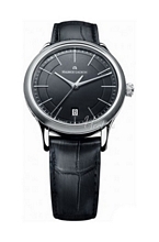 Maurice Lacroix Les Classiques Date Sort/Lær Ø38 mm Maurice Lacroix Les Classiques Date Sort/Lær Ø38 mm