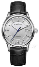 Maurice Lacroix Les Classiques Sølvfarget/Lær Ø40 mm Maurice Lacroix Les Classiques Sølvfarget/Lær Ø40 mm