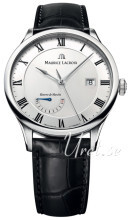 Maurice Lacroix Masterpiece Hvit/Lær Ø40 mm Maurice Lacroix Masterpiece Hvit/Lær Ø40 mm