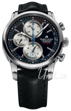 Maurice Lacroix Pontos Sort/Lær Ø43 mm Maurice Lacroix Pontos Sort/Lær Ø43 mm